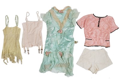 Lot 63 - A group of bras and girdles, dating from the 1930s to the 1960s