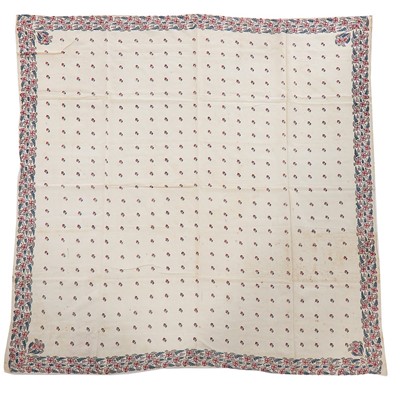 Lot 77 - Two fichus, American, late 18th-early 19th...