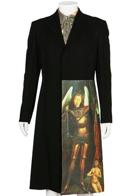 Lot 260 - An Alexander McQueen man's coat, 'It's a Jungle Out There' collection, Autumn-Winter 1997-98