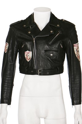 Lot 312 - Two Jean Paul Gaultier men's leather jackets, late 1980s -early 1990s