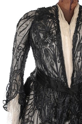 Lot 94 - A Maison Worth evening gown, 1891, the waist...