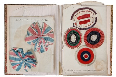 Lot 32 - Rare French Revolutionary cockades, late 18th century