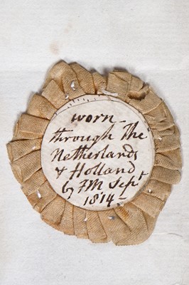 Lot 32 - Rare French Revolutionary cockades, late 18th century