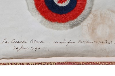 Lot 32 - Rare French Revolutionary cockades, late 18th century