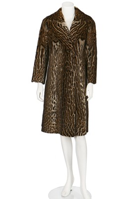 Lot 23A - An ocelot fur coat, early 1970s