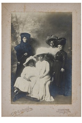 Lot 51 - Fashion, photos and ephemera relating to the Queen of Madagascar - Ranavalona III  and Princess Ramasindrazana, 1895-1924