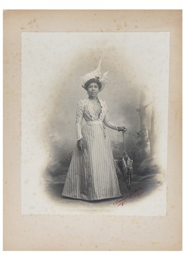 Lot 51 - Fashion, photos and ephemera relating to the Queen of Madagascar - Ranavalona III  and Princess Ramasindrazana, 1895-1924