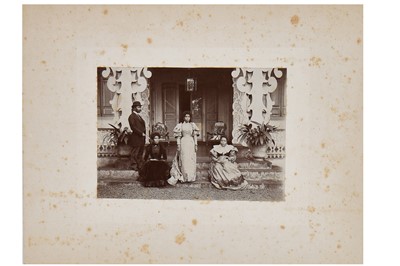 Lot 51 - Fashion, photos and ephemera relating to the Queen of Madagascar - Ranavalona III  and Princess Ramasindrazana, 1895-1924