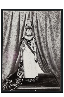 Lot 51 - Fashion, photos and ephemera relating to the Queen of Madagascar - Ranavalona III  and Princess Ramasindrazana, 1895-1924