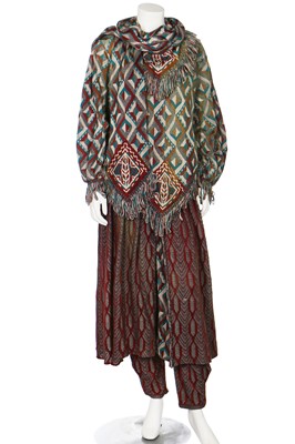 Lot 154 - Two Bill Gibb ensembles, late 1970s-1980s
