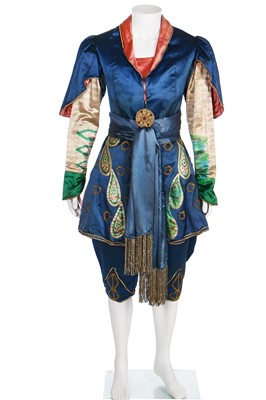 Lot 56 - Diaghilev's Ballets Russes, 'Scheherazade', costume for the role of Shah Zeman, designed by Leon Bakst in 1910