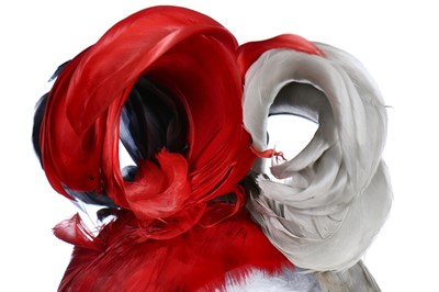 Lot 83 - Two Caroline Reboux hats, circa 1936