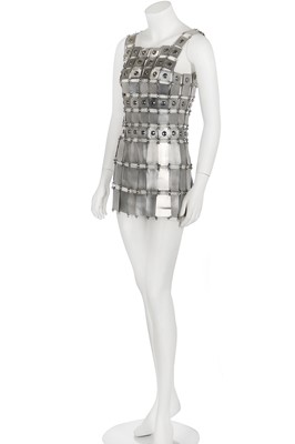 Lot 148 - A rare Paco Rabanne 'Armour' dress, 1967