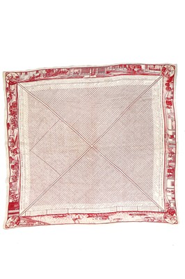 Lot 30 - A rare Peele & Simpson toll handkerchief, 1769