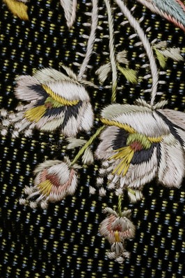 Lot 34 - A gentleman's finely-embroidered tailcoat, 1780s