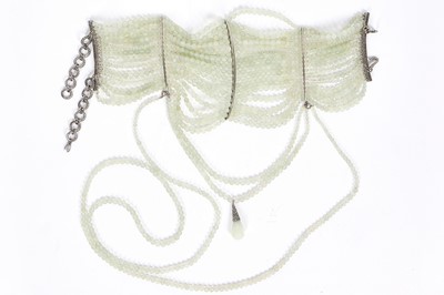 Lot 219 - A Christian Dior by John Galliano Maasai choker necklace, Spring-Summer 1998
