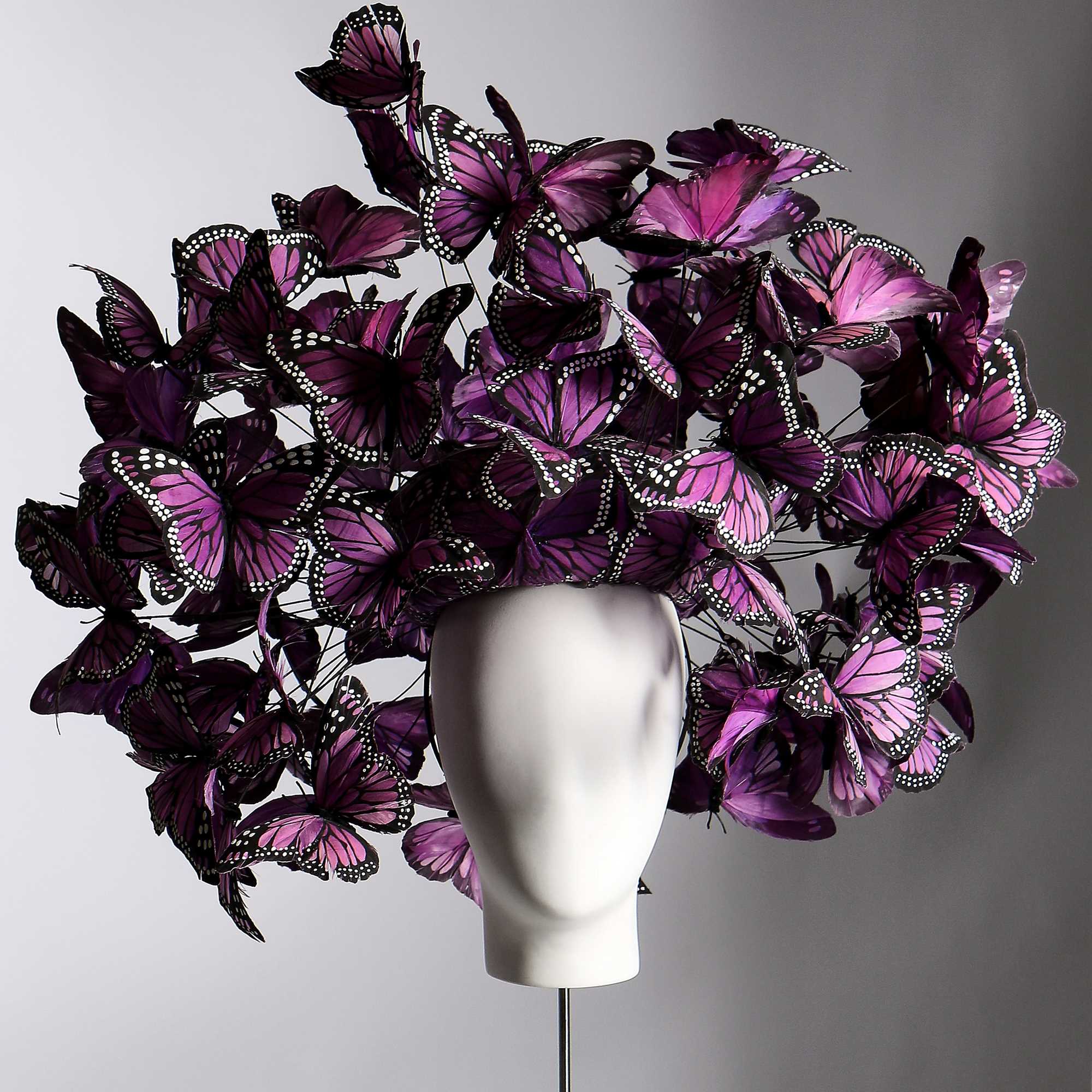 Lot 251 - A fine Philip Treacy 'butterfly' hat, circa 2003