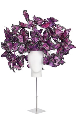 Lot 251 - A fine Philip Treacy 'butterfly' hat, circa 2003