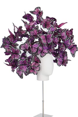 Lot 251 - A fine Philip Treacy 'butterfly' hat, circa 2003