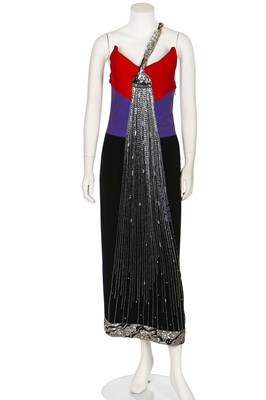 Lot 185 - A rare Karl Lagerfeld for Chloé 'shower' dress, Autumn-Winter, 1983-84