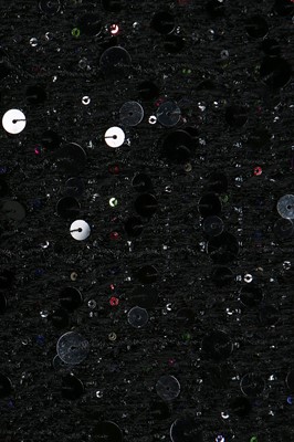 Lot 13 - A Chanel sequinned black fantasy-tweed dress, Autumn-Winter 2017-18