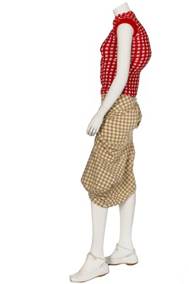 Lot 282 - A fine Rei Kawakubo/Comme des Garçons 'Body Meets Dress' or 'Bump' collection ensemble, Spring-Summer 1997