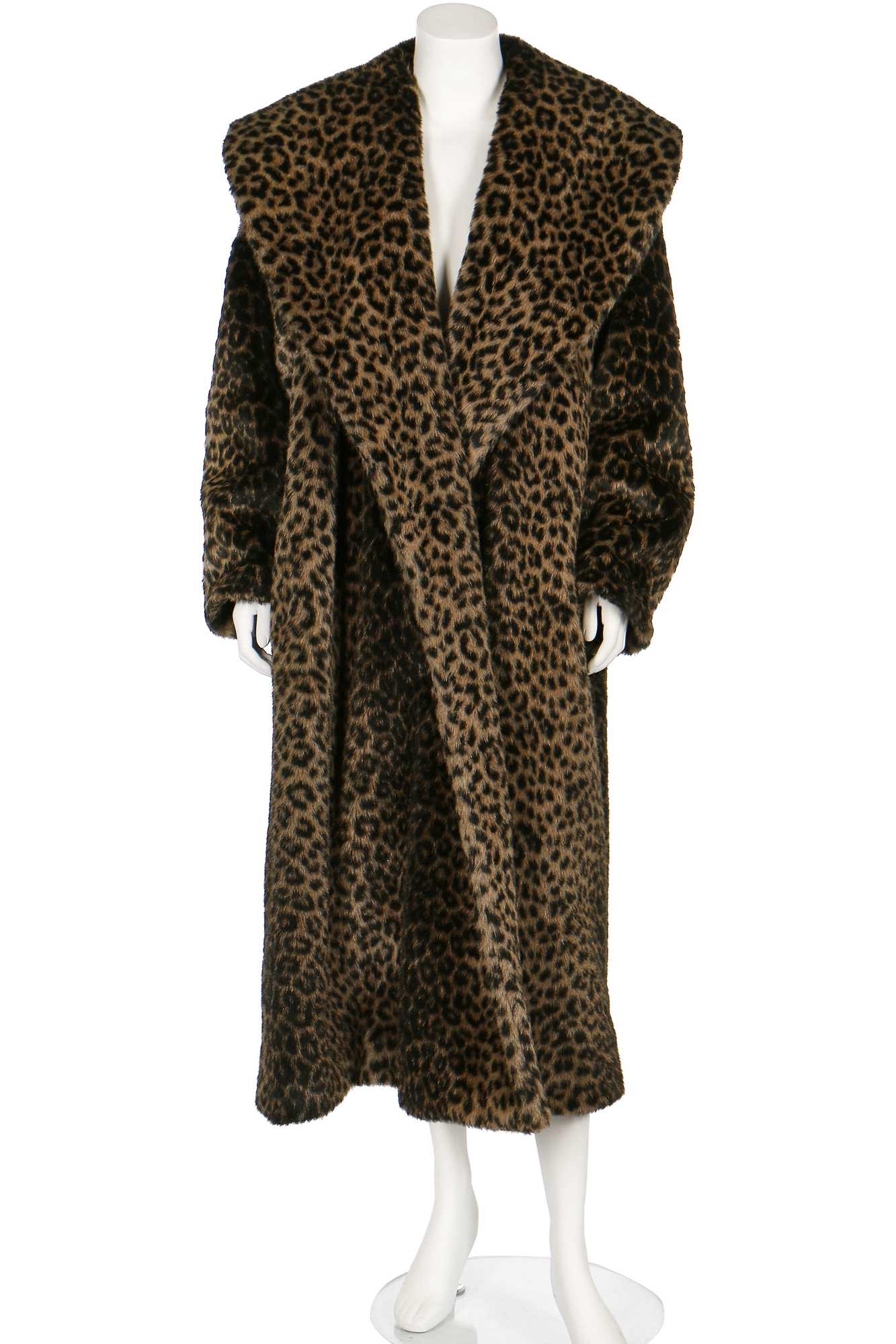 Lot 211 - An Azzedine Alaïa faux leopard-fur plush coat, probably Autumn-Winter 1991-92