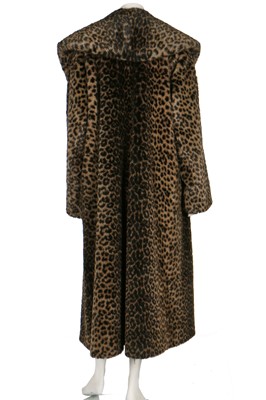 Lot 211 - An Azzedine Alaïa faux leopard-fur plush coat, probably Autumn-Winter 1991-92