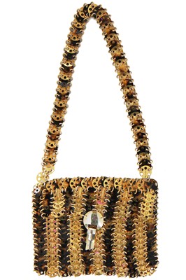 Lot 114 - A Paco Rabanne chain-link handbag, 1960s