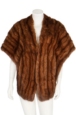 Lot 98 - A Sable evening stole, 1950s- 60s