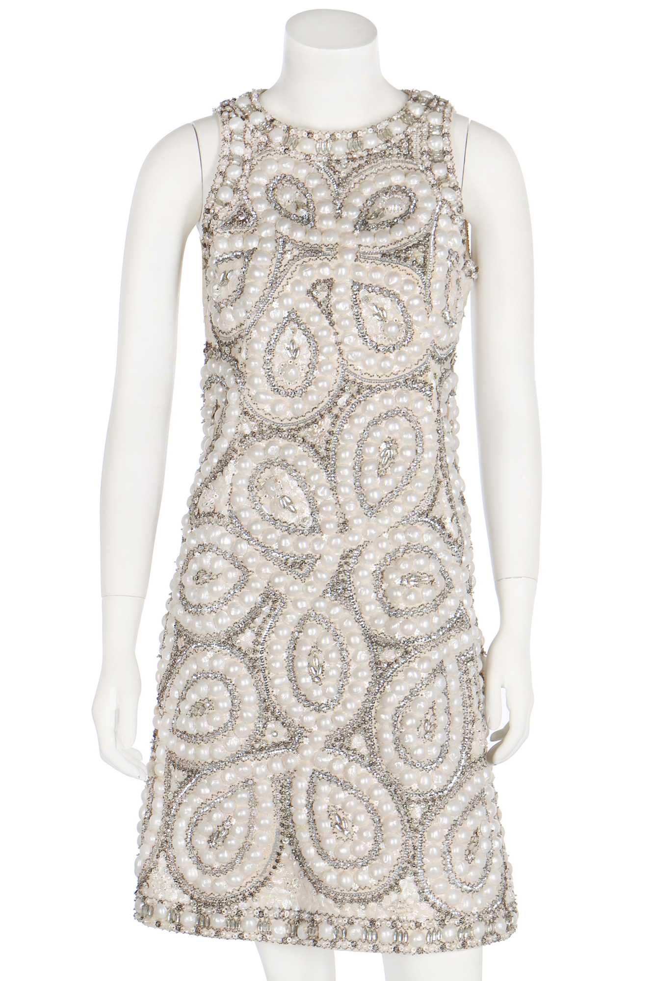 Lot 89 - A Felisa Irigoyen couture embellished cocktail dress, 1968-69