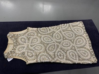 Lot 89 - A Felisa Irigoyen couture embellished cocktail dress, 1968-69