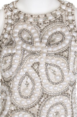 Lot 89 - A Felisa Irigoyen couture embellished cocktail dress, 1968-69
