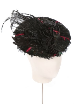 Lot 95 - A pair of rare black cotton bicycling bloomers,...