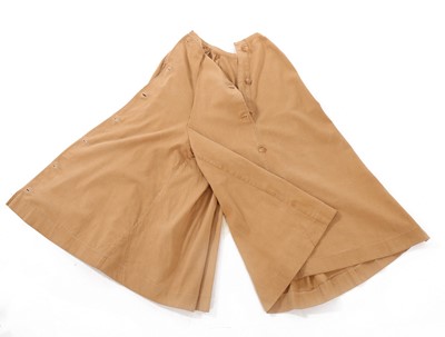 Lot 96 - A rare lady's cycling skirt, circa 1910, of...