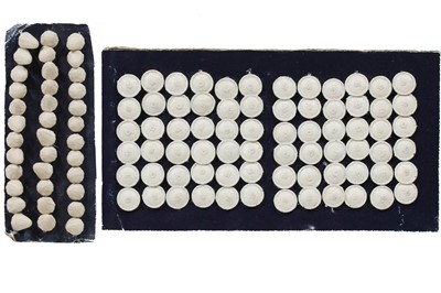 Lot 1 - Dorset buttons, late 18th-early 19th century