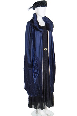 Lot 55 - A group of evening wear and accessories, mainly 1930s