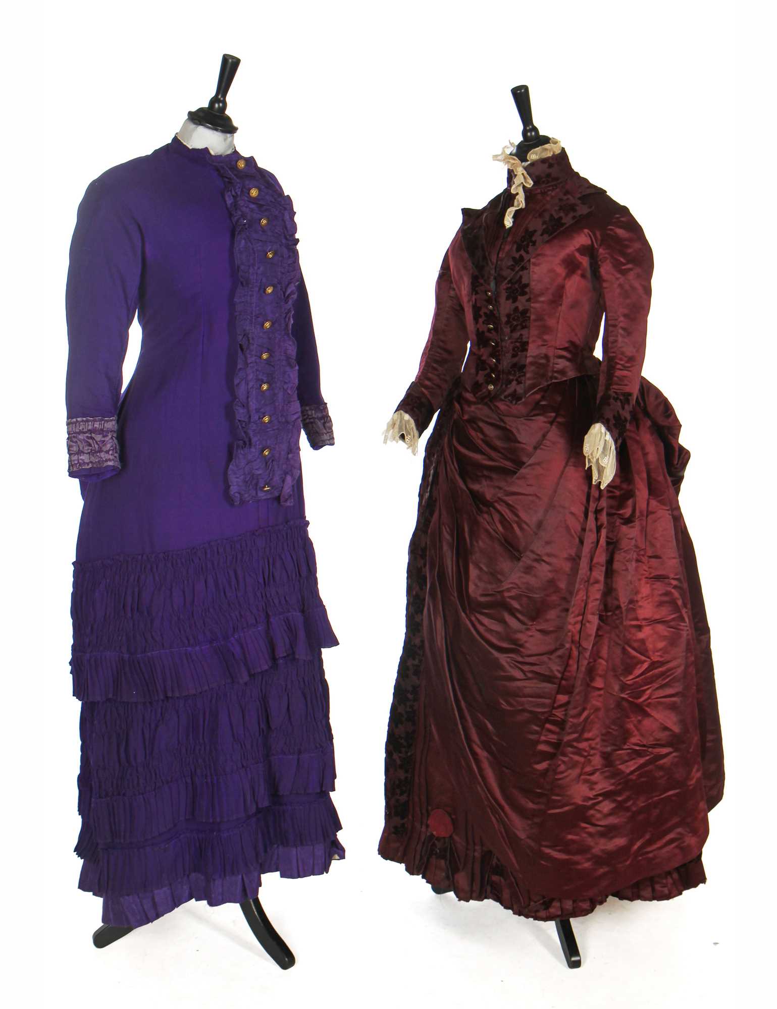 Lot 7 - A group of Victorian clothing, 1850s-1880s
