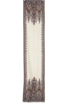 Lot 295 - A good woven stole, French, 1835-40