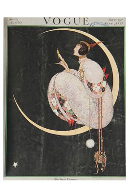 Lot 322 - A bound volume of American Vogue, November-December 1917