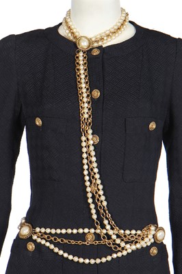 Lot 334 - Chanel couture by Karl Lagerfeld 'L'Imperatrice' crinolined coatdress, Spring-Summer 1984