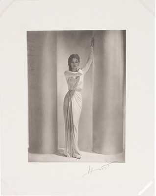 Lot 121 - An Horst P. Horst photograph featuring gown by...