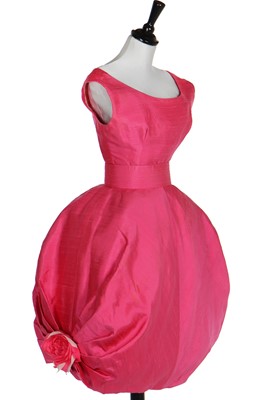 Lot 385 - A fine and early Pierre Cardin cocktail dress, 1959