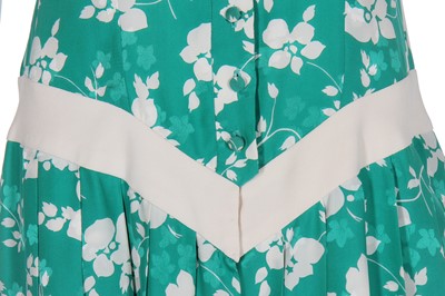Lot 342 - A Lindka Cierach bespoke silk damask dress, worn by Sarah Ferguson, Duchess of York, 1986