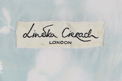 Lot 342 - A Lindka Cierach bespoke silk damask dress, worn by Sarah Ferguson, Duchess of York, 1986