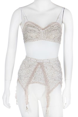 Lot 377 - A Christian Dior lingerie set, 1958