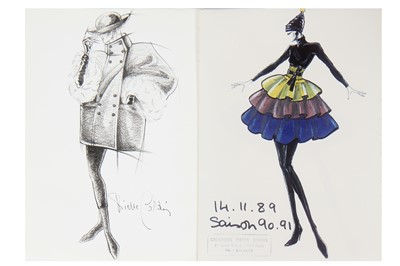 Lot 181 - A group of Pierre Cardin ephemera and accessories, mainly 1980s-90s
