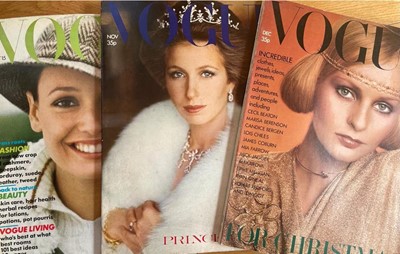 Lot 238 - British Vogue 1973