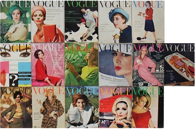 Lot 230 - British Vogue, complete run 1961