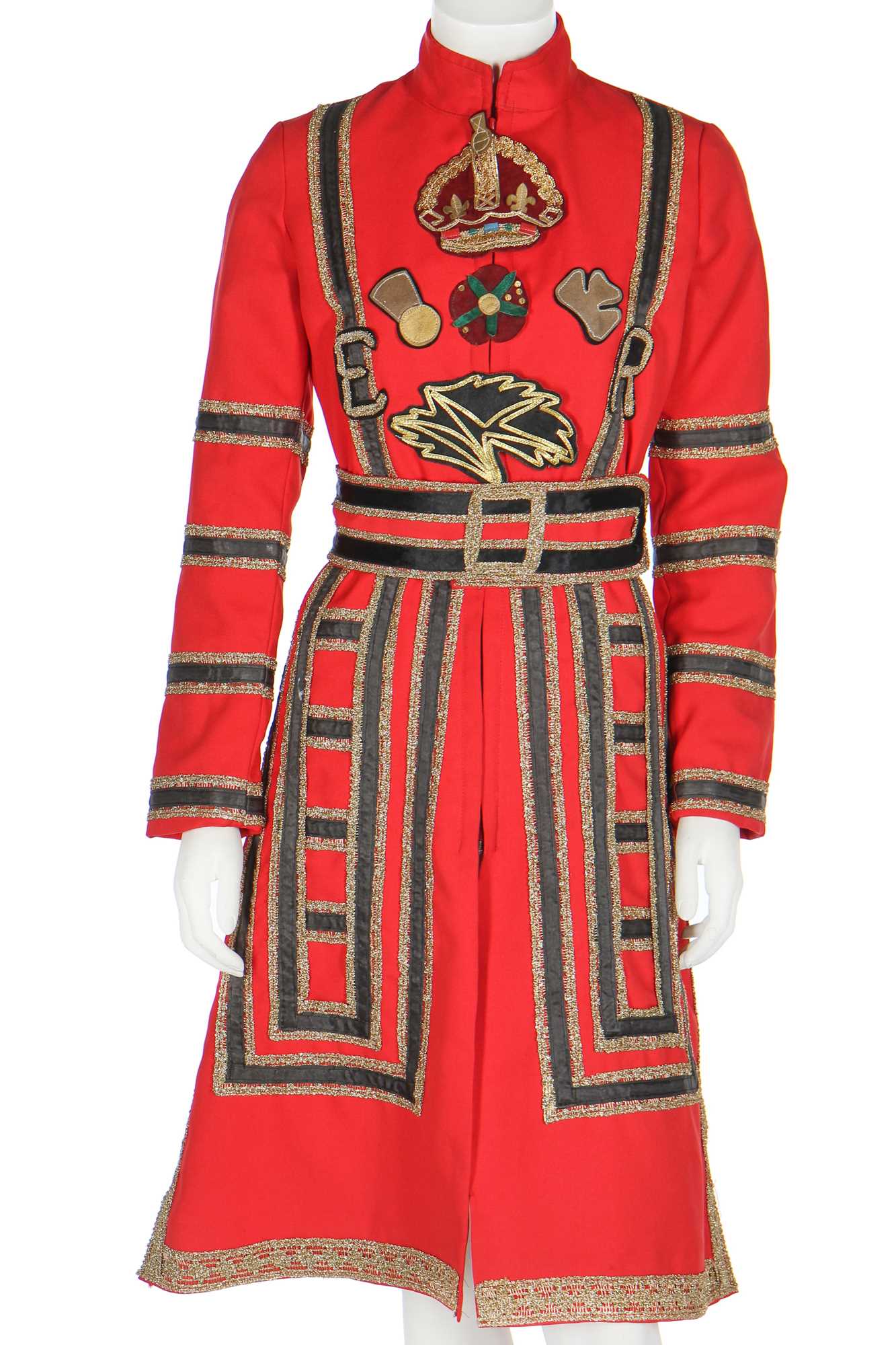 Lot 115 - A rare Colin Wild 'Beefeater' tunic-dress, 1960s